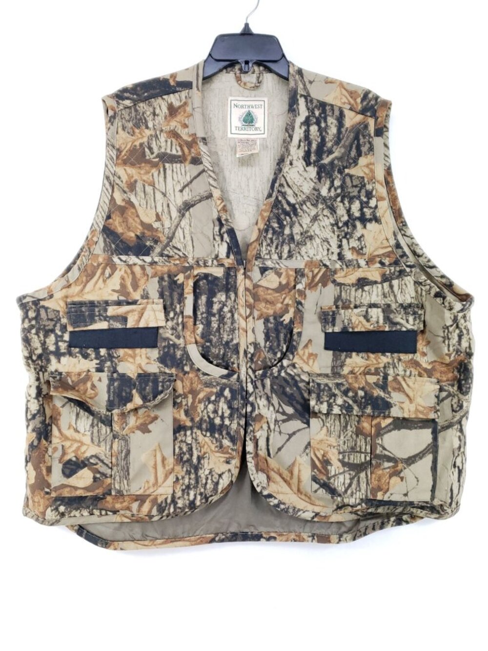Northwest Territory Hunting Vest Men's Size XL Sniper Camouflage